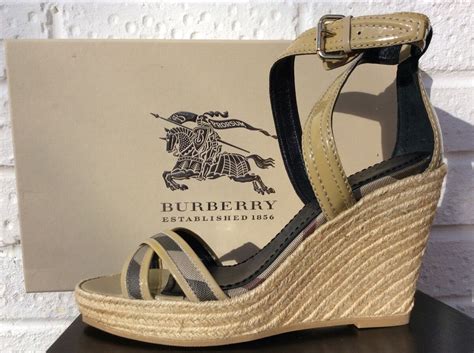 burberry espadrilles outfit|burberry espadrille wedges.